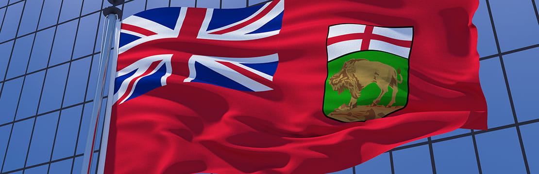 Flag of Manitoba.